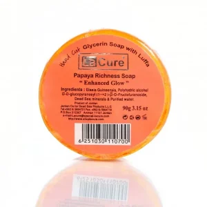 Lacure Dead Sea Glycerin Papaya Soap